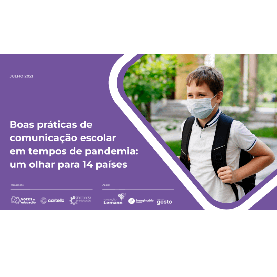 Imagem do post Boas Práticas de Comunicação Escolar em Tempos de Pandemia: um olhar para 14 países
