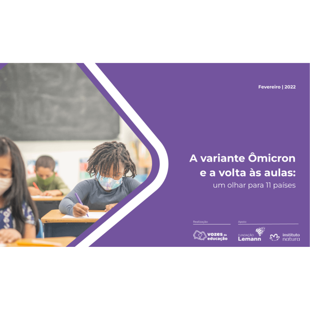 Imagem do post A variante Ômicron e a volta às aulas: um olhar para 11 países
